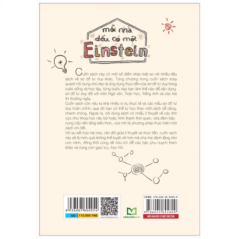 Sách - Mỗi Nhà Đều Có Một Einstein - Phương Pháp Học Thông Minh Bằng Sơ Đồ Tư Duy