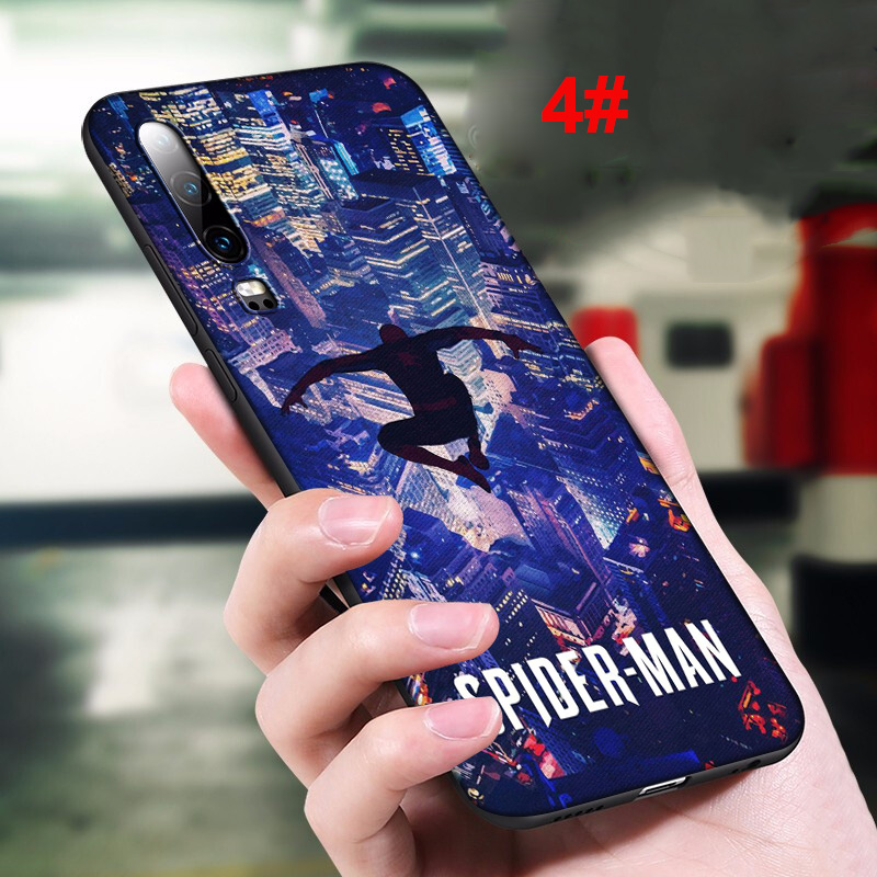 Ốp Điện Thoại Mềm In Hình Spider-Man Marvel Le67 Cho Huawei Y6P Y6 Y7 Prime 2019 2018 Y5 2017