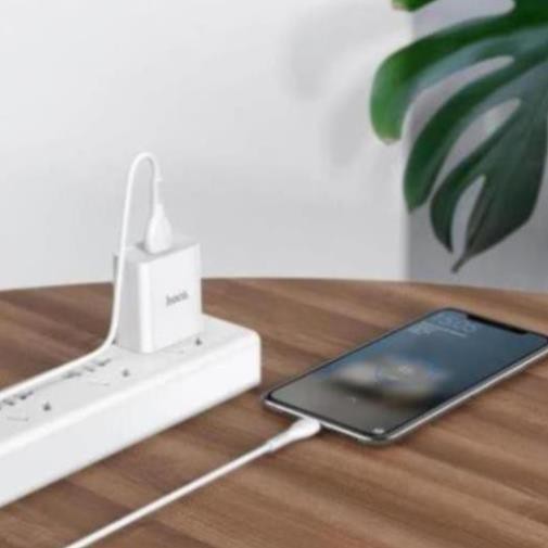 [hoco] BỘ SẠC NHANH HOCO C81 - 5V / 2.1A ĐẦU LIGHTNING, MICRO, TYPE C DÀI 1M