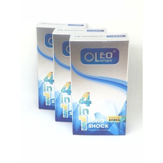 [ Siêu Rẻ ] Bao Cao Su OLEO long shock 4in1 made in Hàn Quốc Chính Hãng