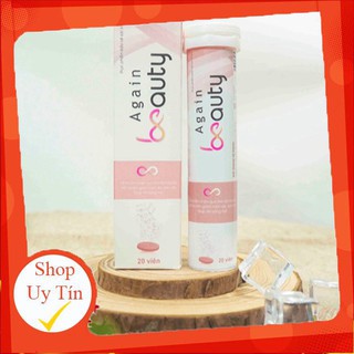 Viên sủi Again Beauty - Hỗ trợ làm trắng và trẻ hóa da, mờ nám, ngăn ngừa lão hóa (20 viên) Chính Hãng