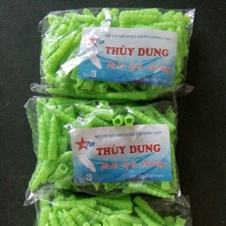 NỞ NHỰA XANH NỞ 6 sỉ 300 con NỞ THUỲ DUNG