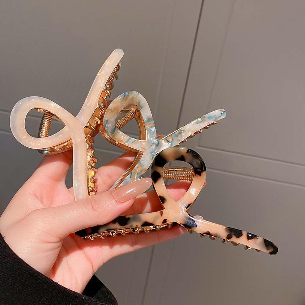 Kẹp Tóc Họa Tiết Da Báo Dễ Thương Thời Trang