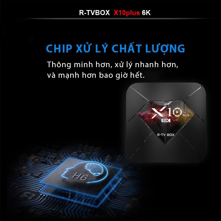 Android TV BOX RAM 4G, Bộ nhớ 32G, xem phim 6K, chơi game,lướt cực nhanh, hỗ trợ wifi cài sẵn ứng dụng giải trí