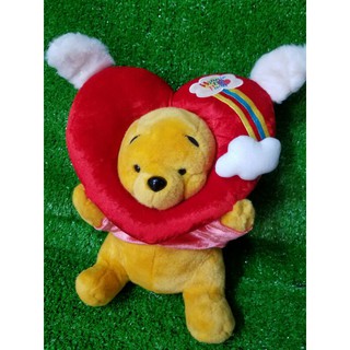 Gấu bông Pooh tim