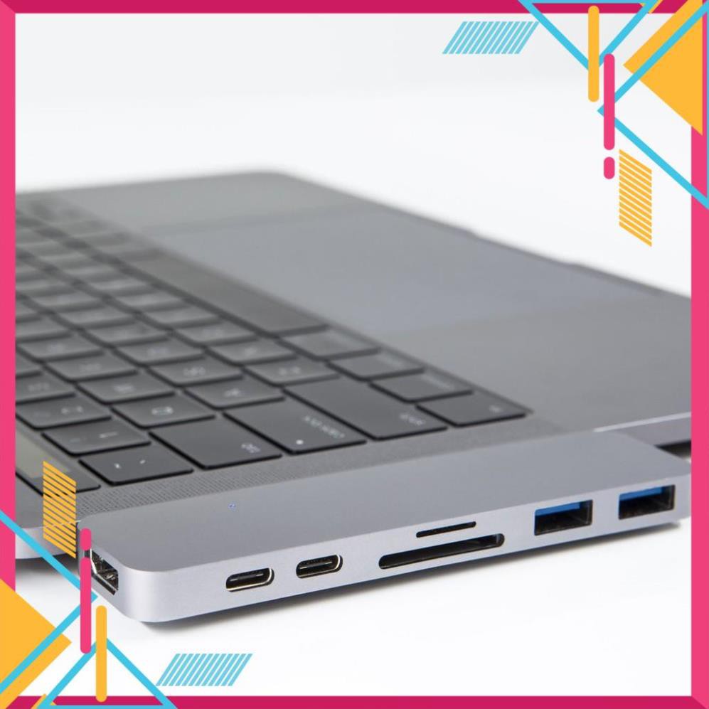 . Bộ chia chính hãng HyperDrive Thunderbolt 3 USB-C Hub Macbook Pro [Freeship 10k]