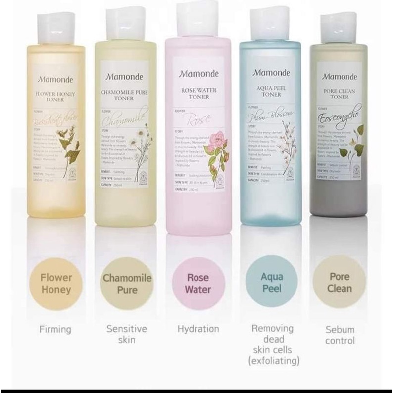 (Sẵn) Toner mamonde 250ml date 2024
