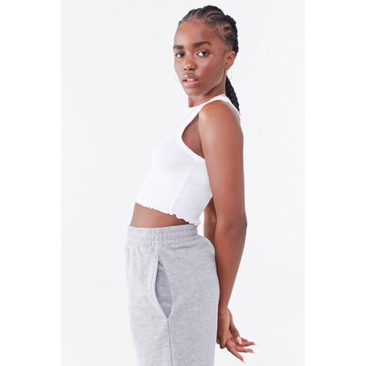 Áo croptop sát nách 3 lỗ xoăn lai 3 màu vnxk | BigBuy360 - bigbuy360.vn