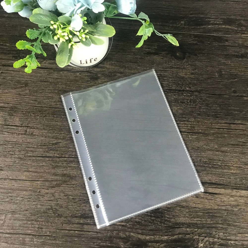 Bộ 10 tấm đựng thẻ khổ A5 trong suốt đa năng tiện dụng