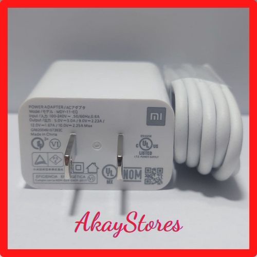 Bộ sạc Nhanh xiaomi redmi 22.5w, Cốc sạc nhanh, cáp sạc chân typec,micro.cáp xiaomi type c 5A ,hàng chính hãng AkayStore