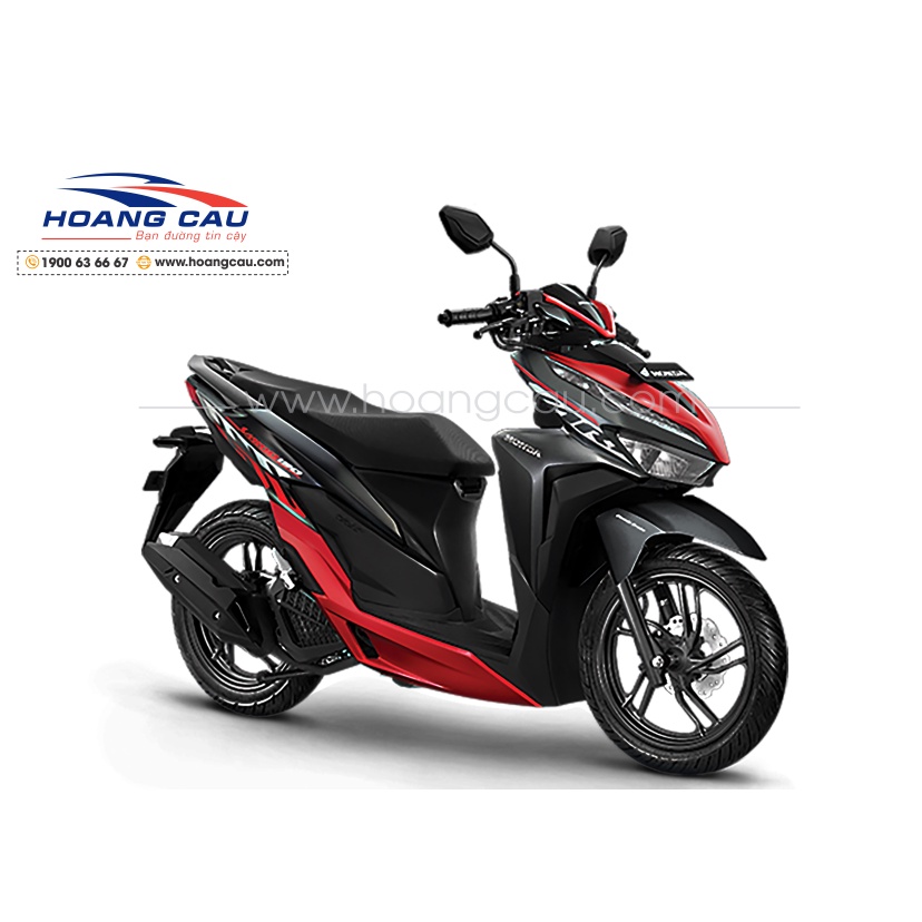 Tem rời in UV ép nhiệt dán xe Vario 2018 đen, mẫu 2020. Decal cao cấp không bay màu
