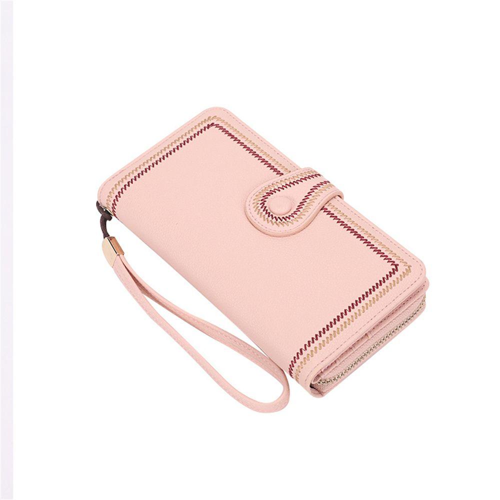 Ví Da Khóa Kéo Đôi Đựng Thẻ Tiện Dụng Thời Trang