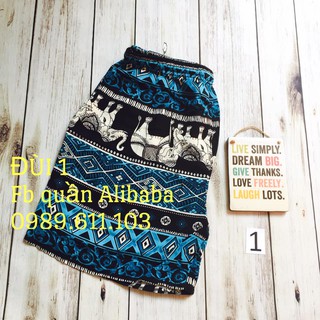 Quần đùi thổ cẩm size 1