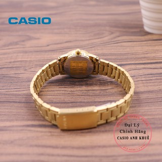 Đồng hồ nữ dây thép Casio LTP-V001G-9BUDF