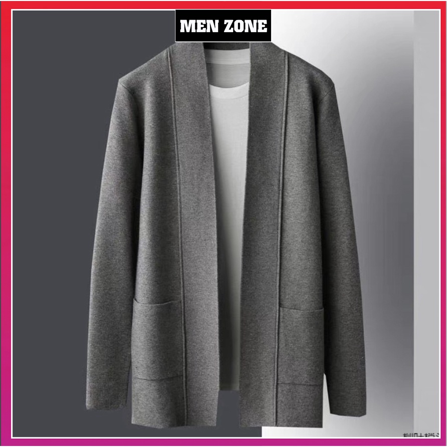 Áo Cardigan Nam Áo Khoác Ngoài Chất Liệu Dày Dặn Sang Trọng [CKN]