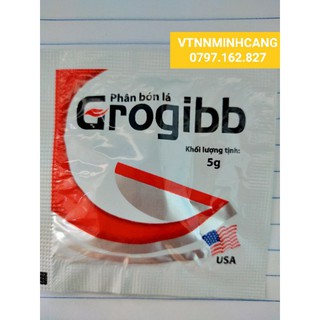 Phân bón lá Grogibb GA3