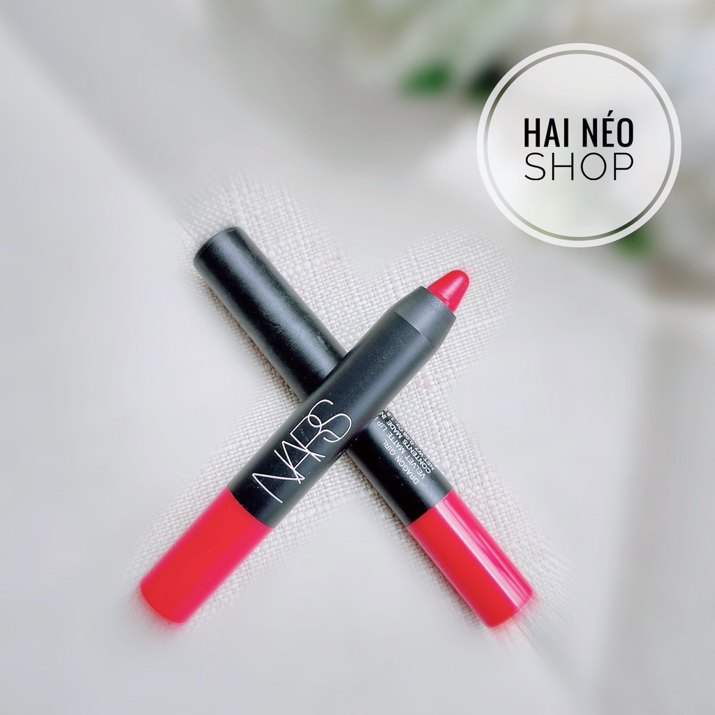 Son bút chì NARS Velvet Matte Lip Pencil - Dragon Girl màu đỏ minisize 1.8g (Italy)