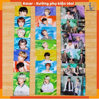 Set 7 card ảnh Lights / Boy With Luv ( A3C06 )