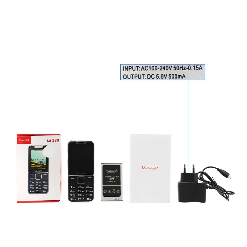 Điện Thoại Masstel izi230-Hàng Chính Hãng | BigBuy360 - bigbuy360.vn