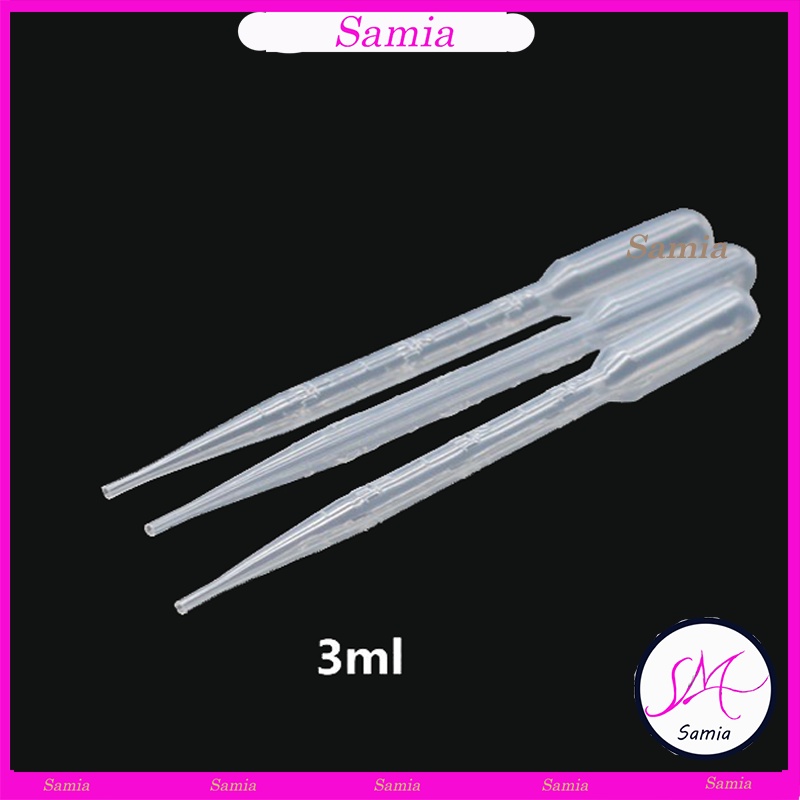 10 ống hút nhựa 3ml chiết mẫu thử nước hoa, dung dịch/ Pipet Pasteur nhựa 3ml Samia