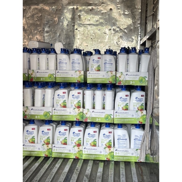 |𝐇𝐀̀𝐍𝐆 USA| Dầu gội sạch gàu Head & Shoulder 2 in 1 làm mềm mượt tóc 1,18L hàng Mỹ