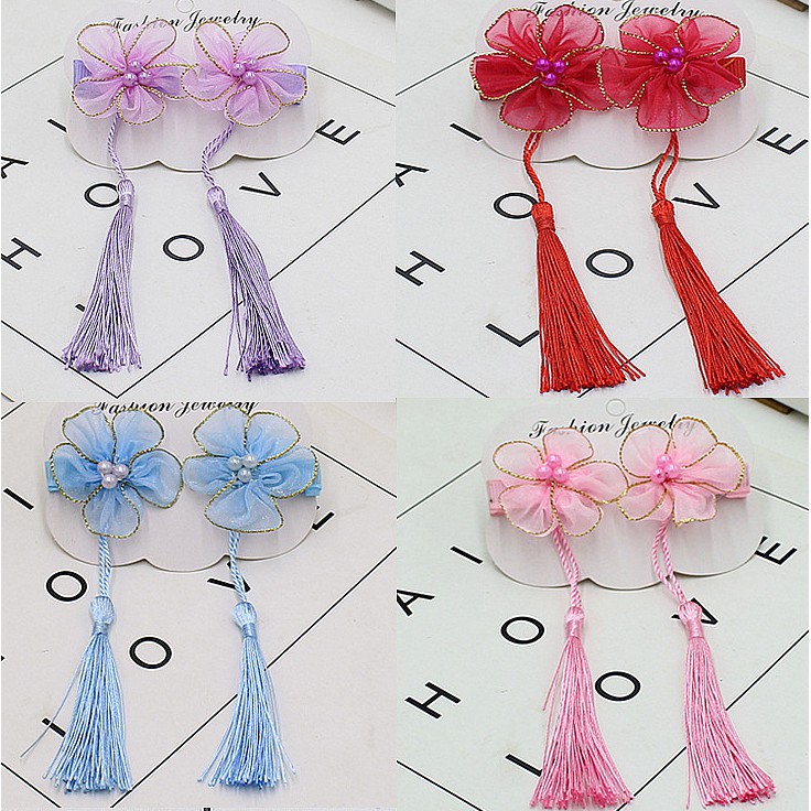Kẹp tóc cổ trang cho bé gái