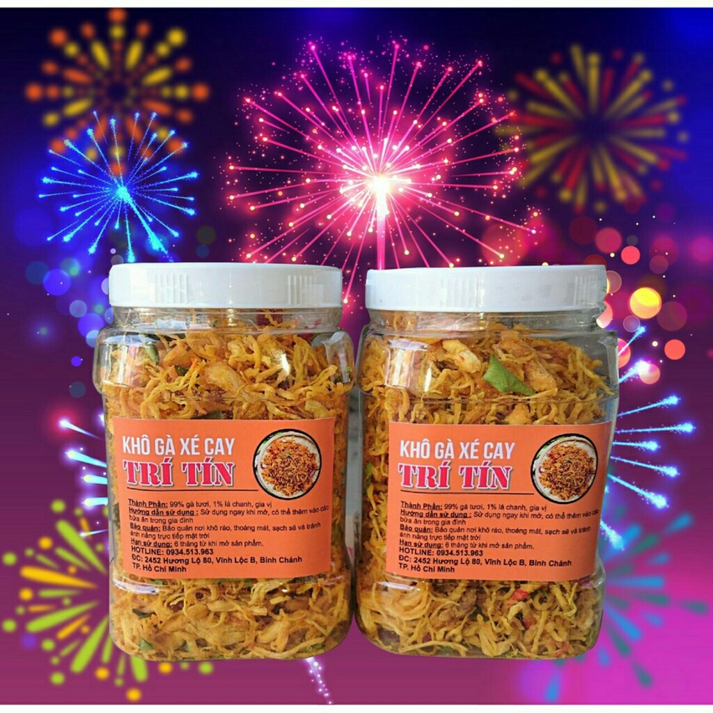 1KG KHÔ GÀ LÁ CHANH