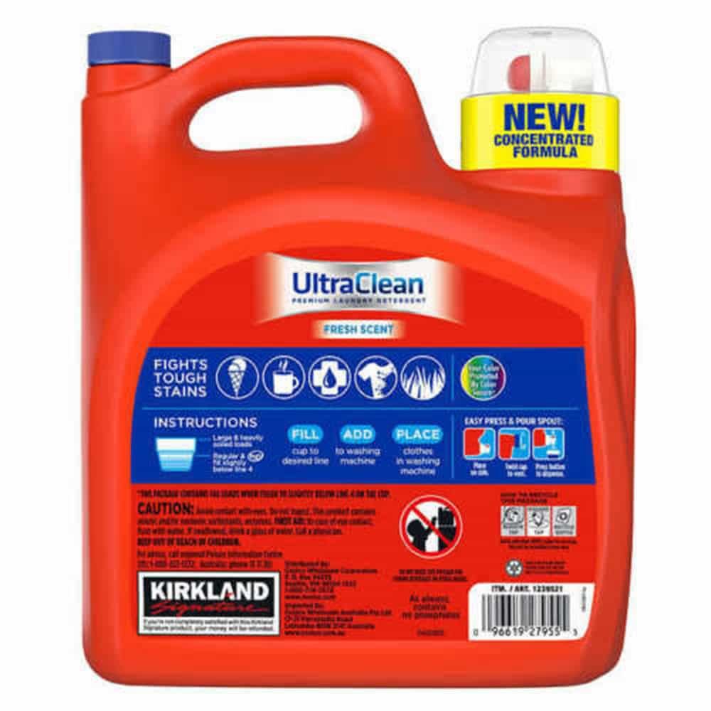 [ Mẫu mới ] Nước Giặt Kirkland Ultra Clean 5.73l Mỹ