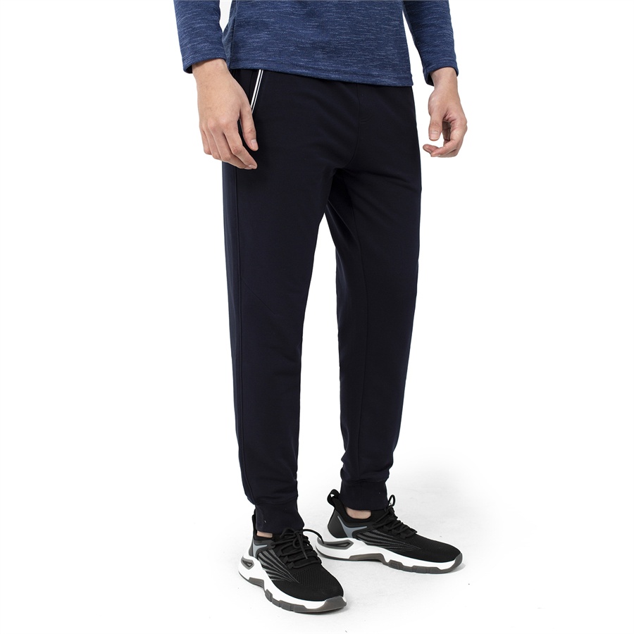 Quần thu đông nam Aristino dệt kim  cotton mềm  thoáng khí APA008W1