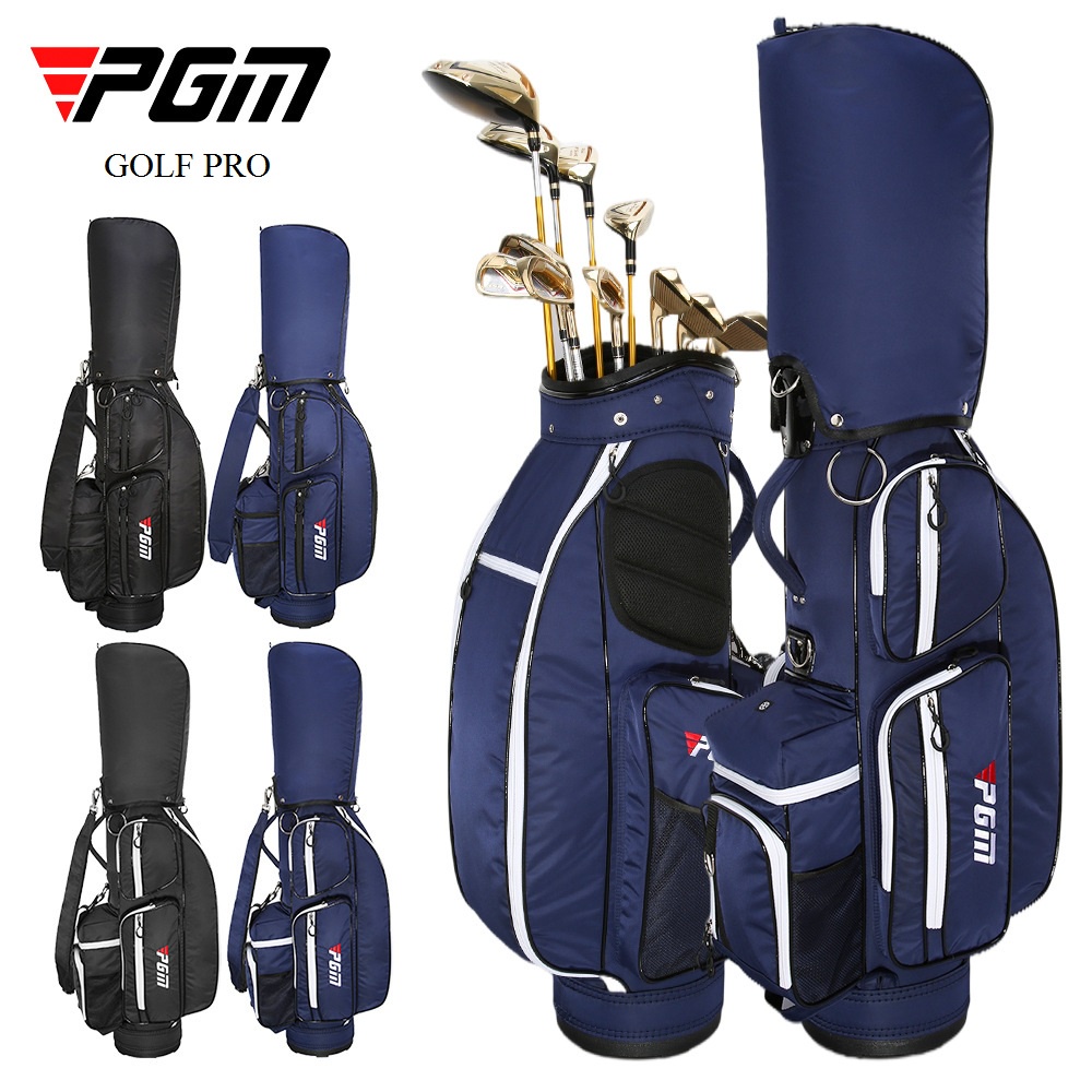 Túi gậy golf bag PGM đựng 14 - 16 gậy vải bạt siêu nhẹ tay cầm thuận tiện di chuyển shop GOLF PRO TM039