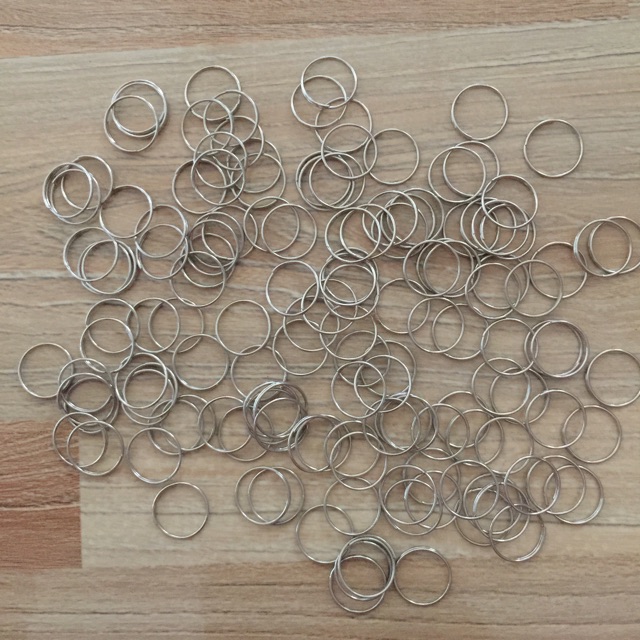 Khoen tròn làm trang trí , handmade, ....( combo 20 khoen )