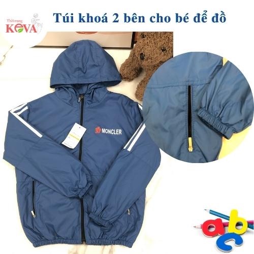 Áo Khoác Cho Bé Gái Bé Trai Keva, Áo Gió Trẻ Em Đủ size Chống Gió Giữ Ấm Cho Bé Thời Trang Giá Rẻ