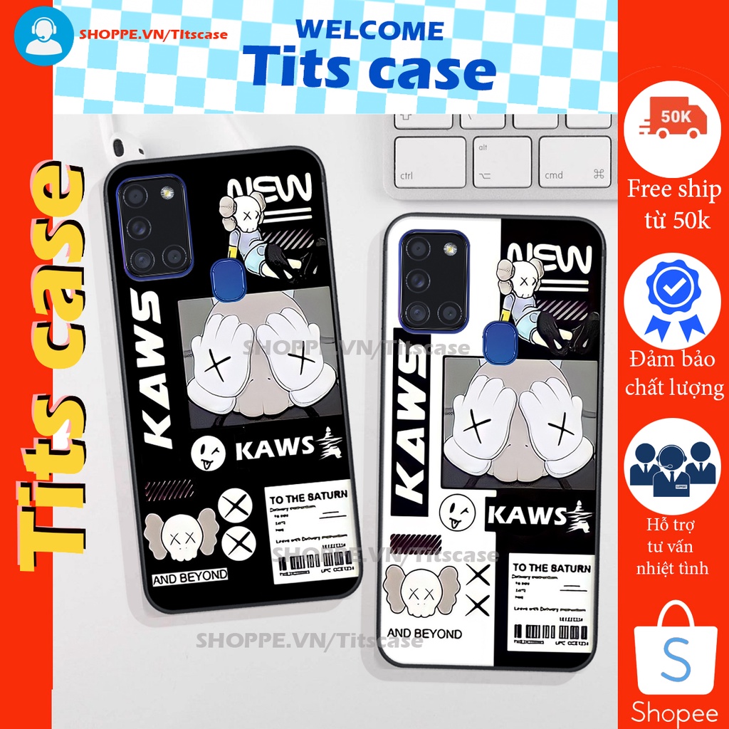 Ốp lưng Samsung Galaxy A21S in hình GẤU K@WS- BE@R COOL-CỰC XINH-RẺ-BỂN -ĐẸP