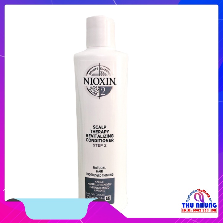 Dầu xả Nioxin 2 chống rụng kích thích mọc tóc 300ml (USA)