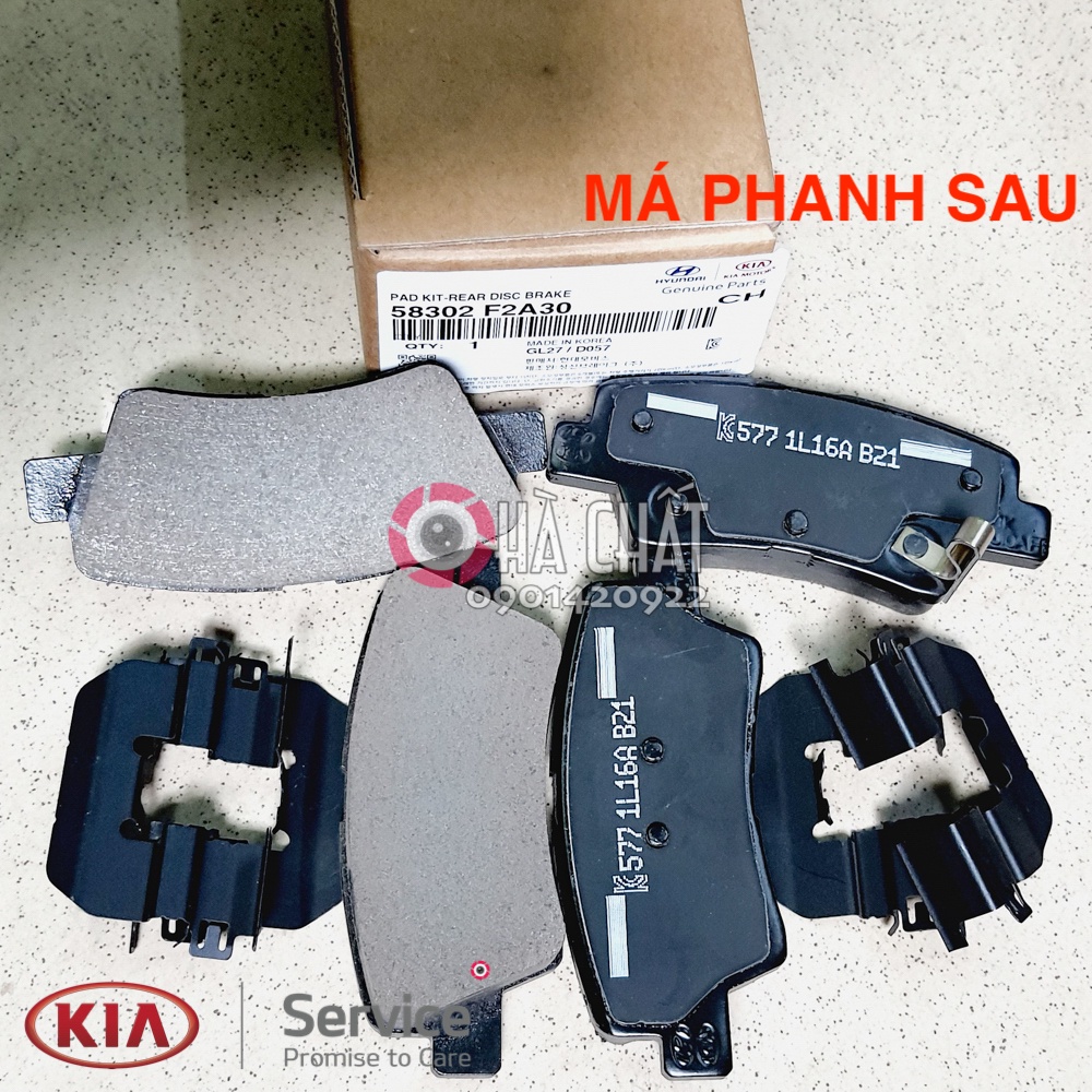 Má phanh trước & sau KIA RONDO 🚘 Nhập khẩu chính hãng Hàn Quốc 🎯 58302F2A30 58101A4A01 Bố thắng xe Rondo