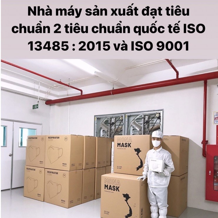 [FREESHIP ĐƠN 0 Đ] Hộp 30 chiếc khẩu trang N99 ngăn đến 99% hạt bụi siêu mịn có kích thước từ 0,3 Mircromet #MONAMASK