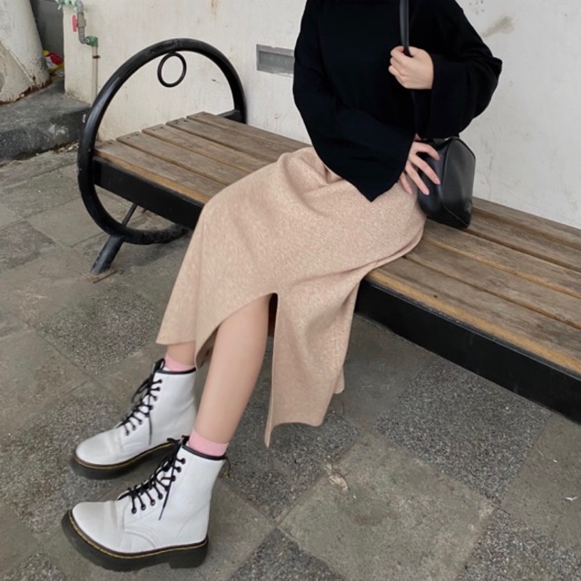 Váy dài Length Knitted
