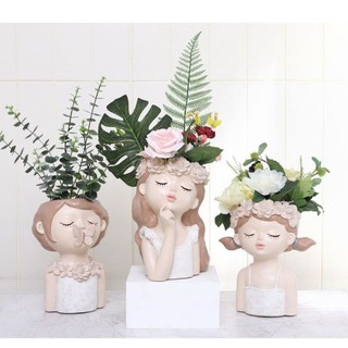 Bình hoa cô gái thiên thần baby