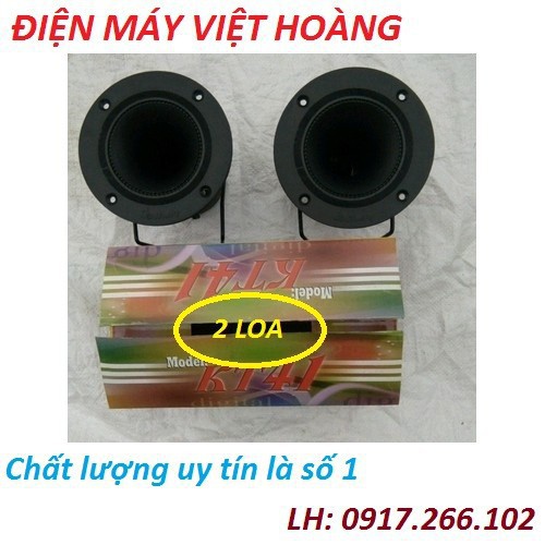 2 CỦ LOA TÉP KT41 ỐNG TRÒN - GỒM 1 ĐÔI