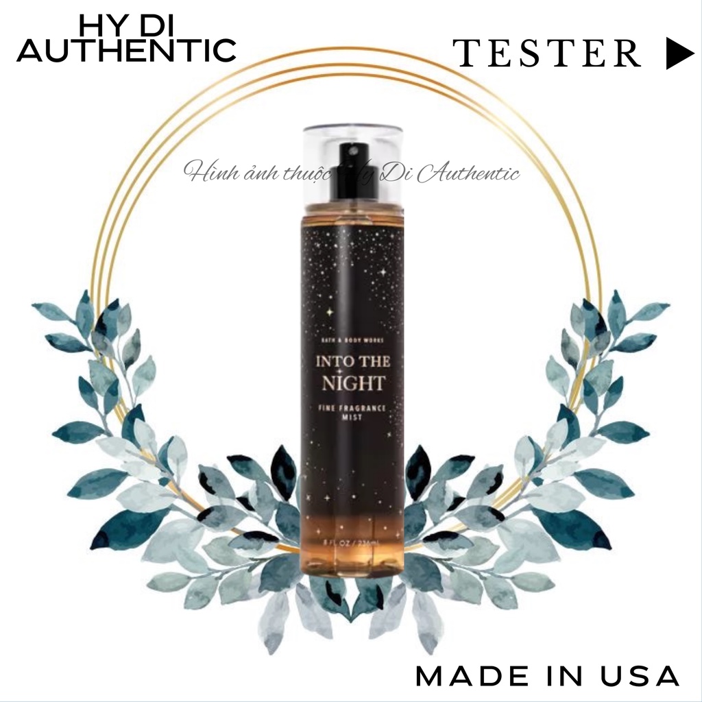 INTO THE NIGHT - XỊT THƠM DƯỠNG THỂ BATH & BODY WORKS USA