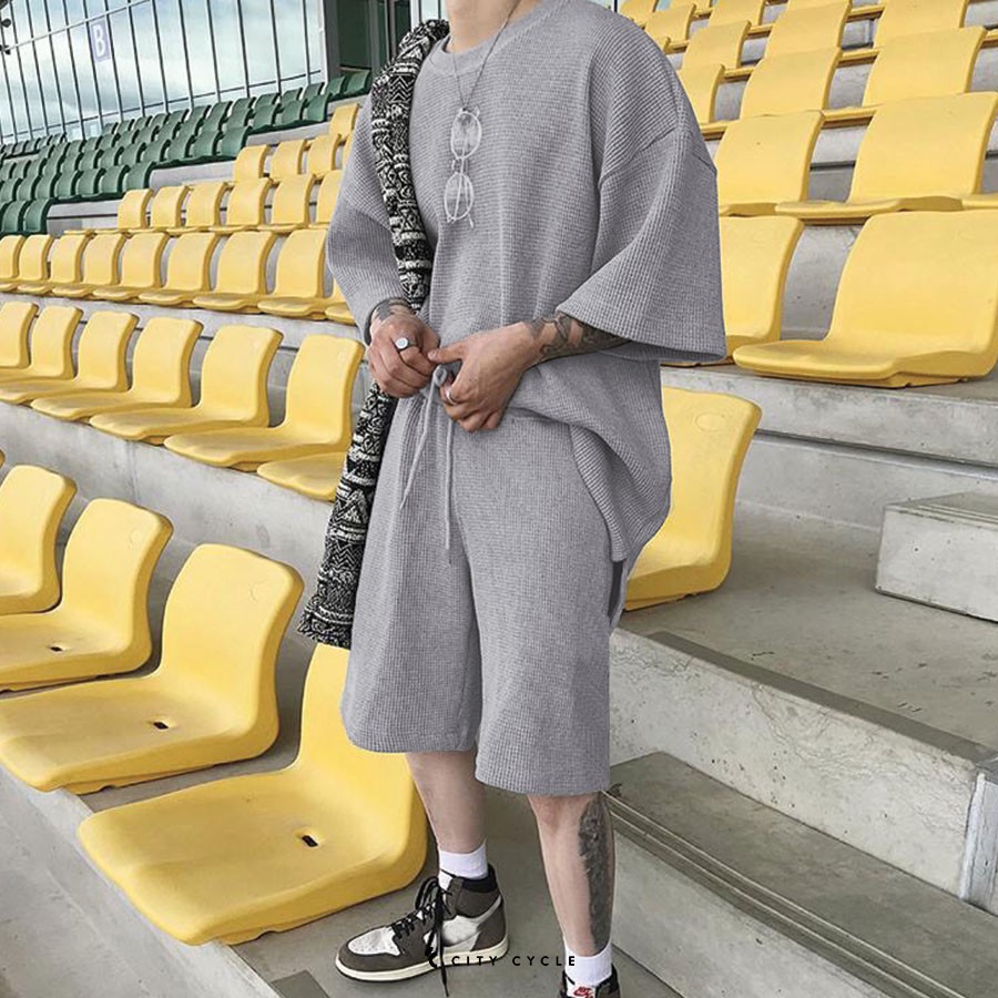 Đồ bộ nam nữ Square City Cycle - Quần áo nam Unisex form rộng hàng cao cấp Local Brand