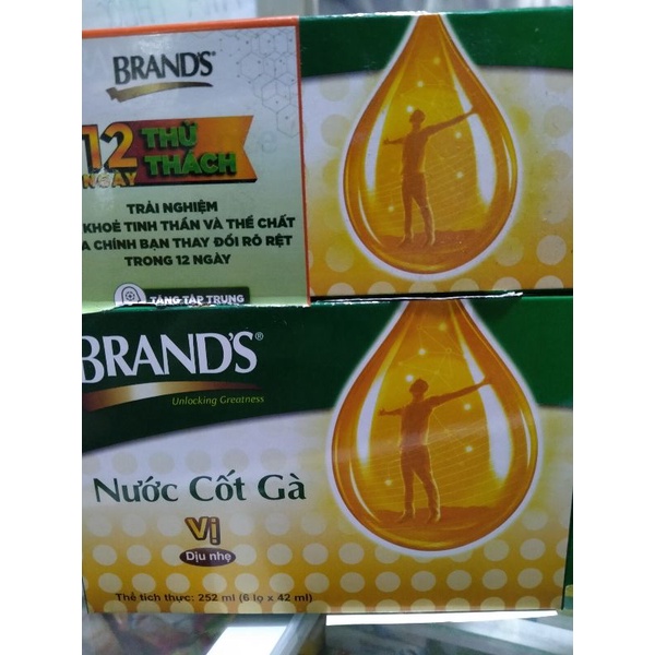 Hộp 6 chai Nước cốt gà Brand's