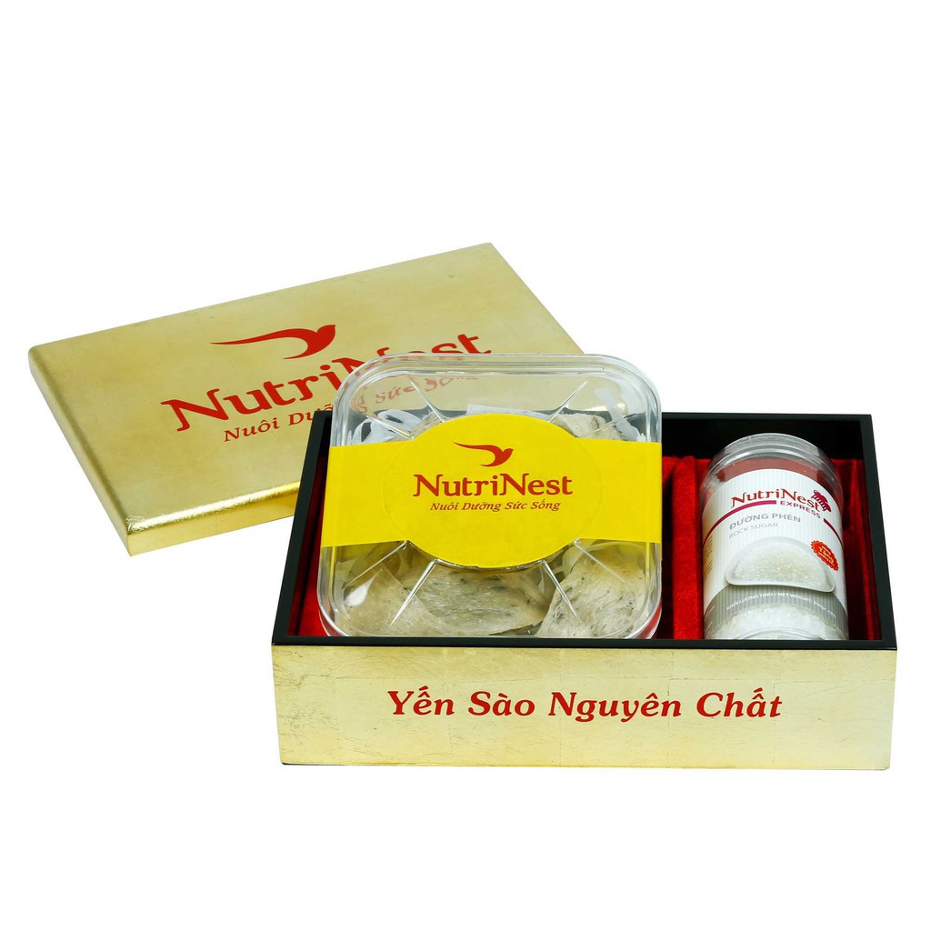 Tổ Yến Sào Thô Còn Lông - NUTRINEST - 100g