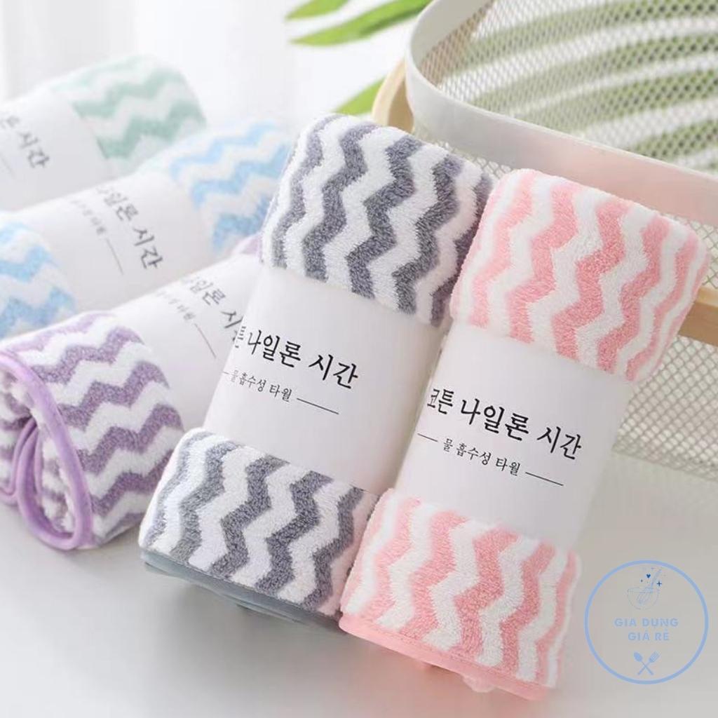 Khăn rửa mặt lông cừu hàn quốc siêu mềm