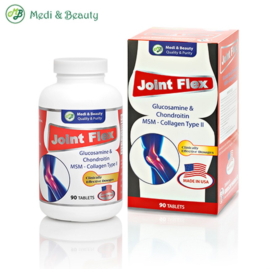 Viên uống Bổ xương khớp ,Giảm đau nhức khớp, ngừa viêm khớp - JOINT FLEX - Robinson Pharma USA_Medibeauty C/90v. Nhập Mỹ