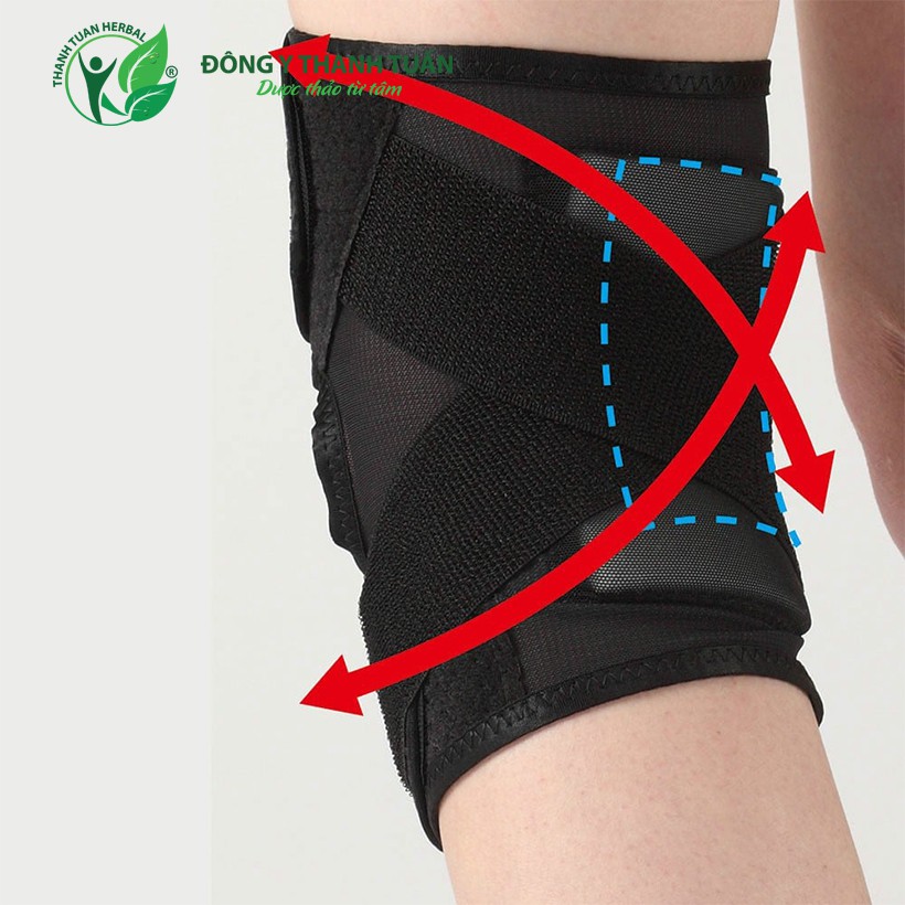 Đai Cố Định Đầu Gối Bonbone Thin PF Cross Belt - Giải Pháp Bảo Vệ Khớp Gối Hiệu Quả