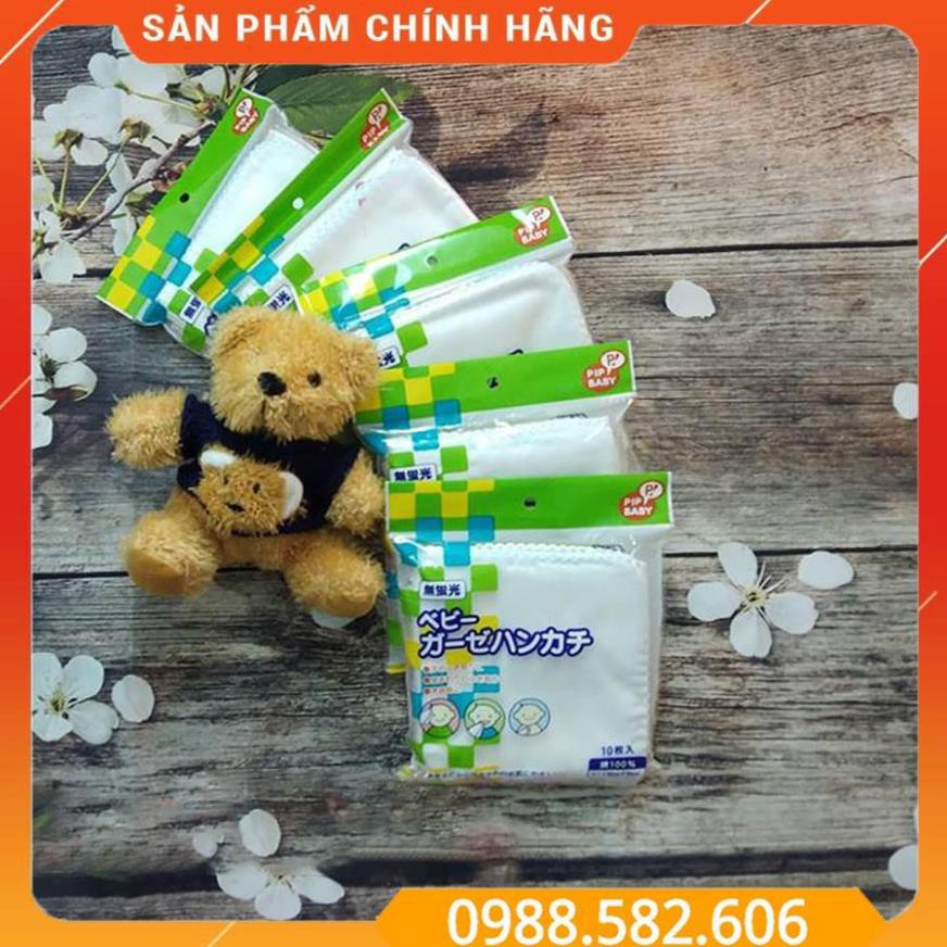 Túi 10 Chiếc Khăn Sữa Nhật Chu Chu - Khăn Sữa Xô Cho Bé - BTT00316