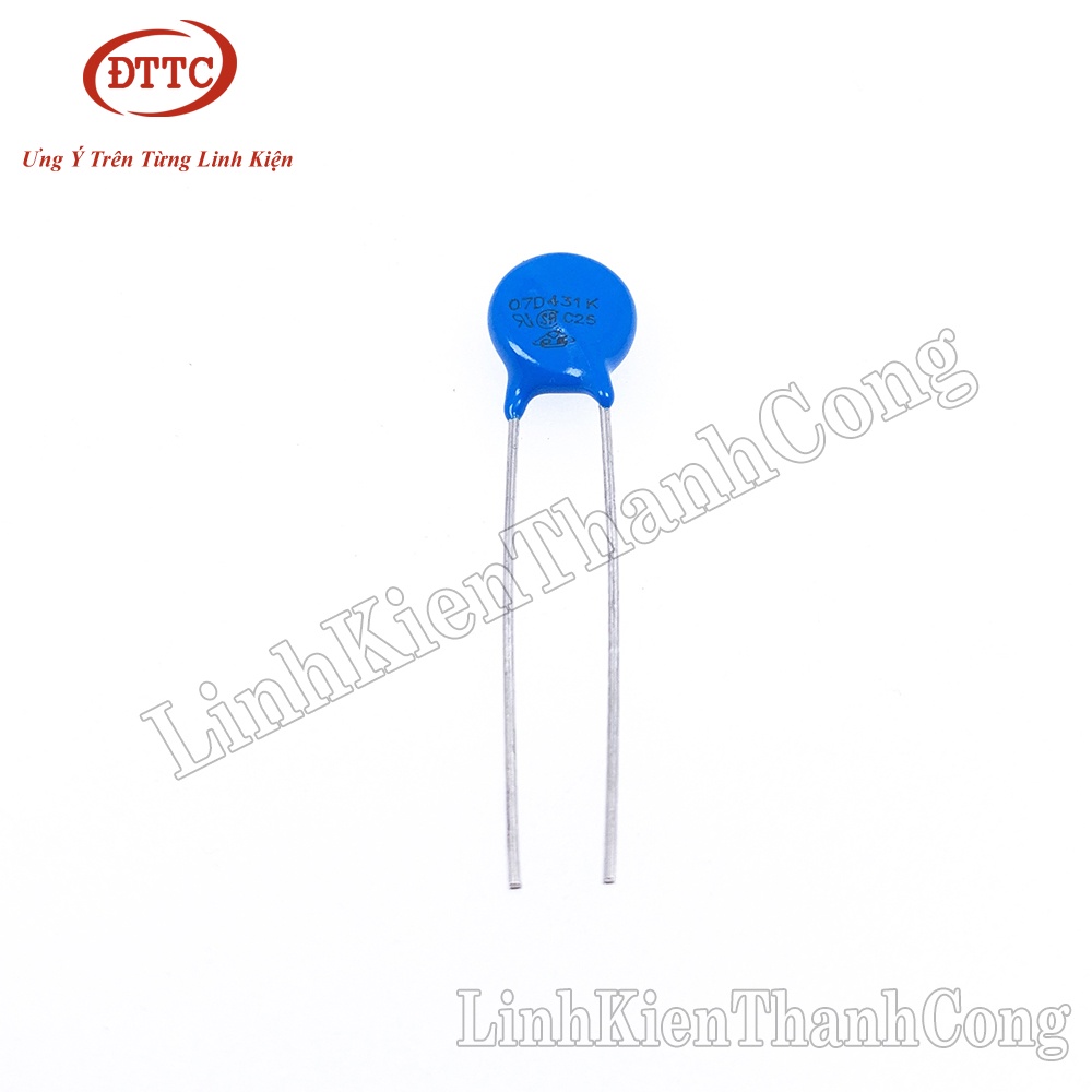 Tụ Chống Sét Varistor 7D431K 430V 7mm