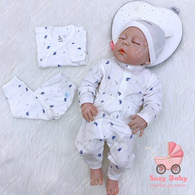 BỘ SƠ SINH MOON CÀI THẲNG CHẤT PETIT