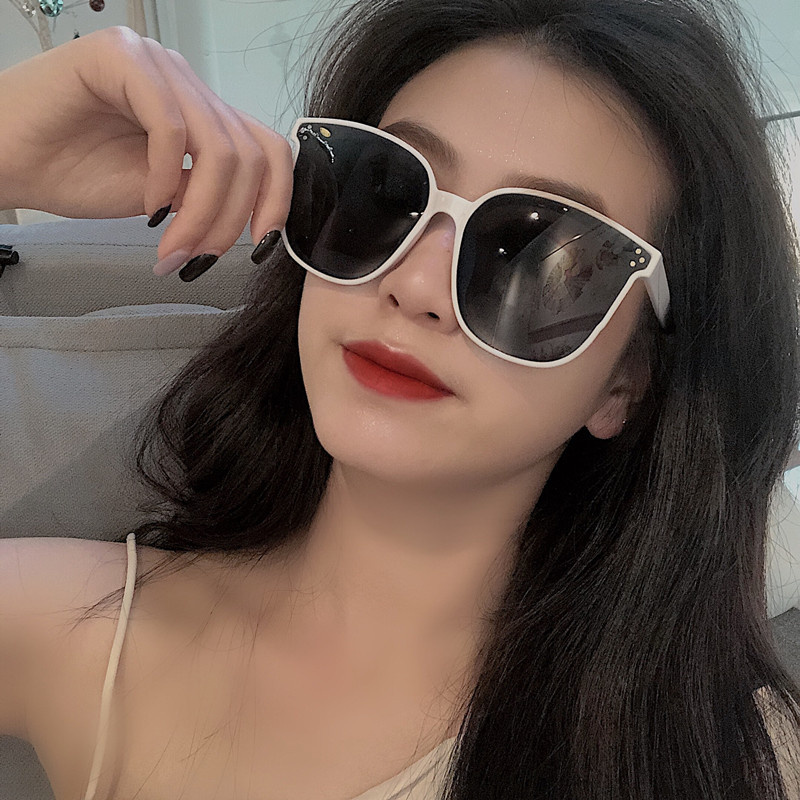 Kính mát gọng vuông lớn phong cách Hàn Quốc thời trang dành cho nam và nữ
